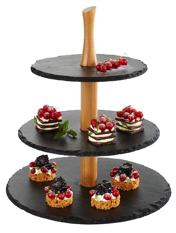 3-TIER TRAY- MORRA D30/25/20 H34
