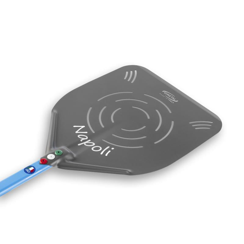 ALU.  RECT. PERF. PIZZA PEEL 33X33CM