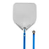 ALU.  RECT. PIZZA PEEL 50X50 CM H 120 CM