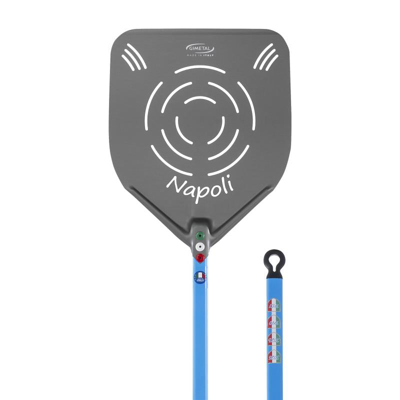 ALU.  RECT. PERF. PIZZA PEEL 33X33CM