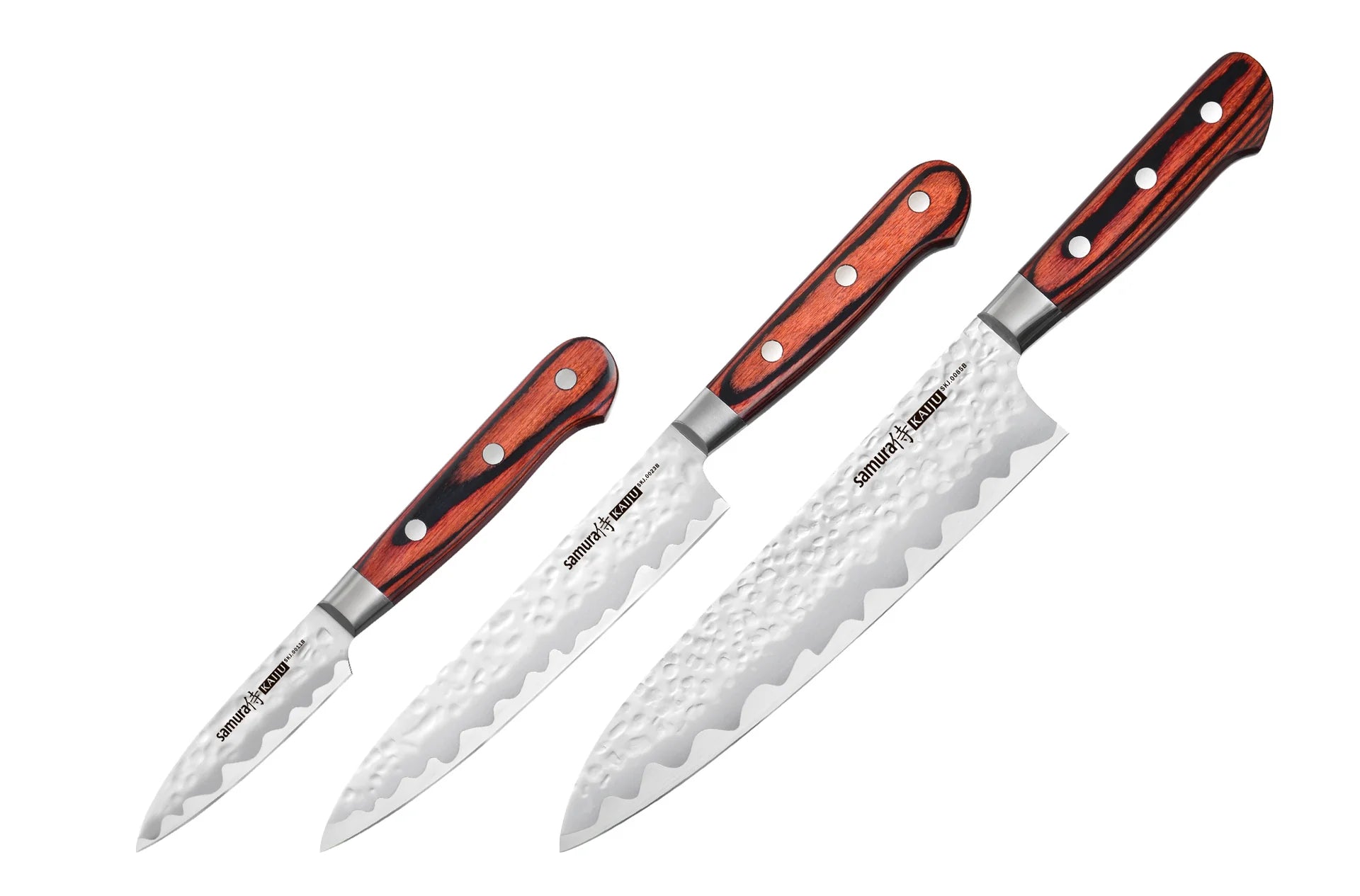 SET OF 3 KITCHEN KNIVES: PARING KNIFE 78