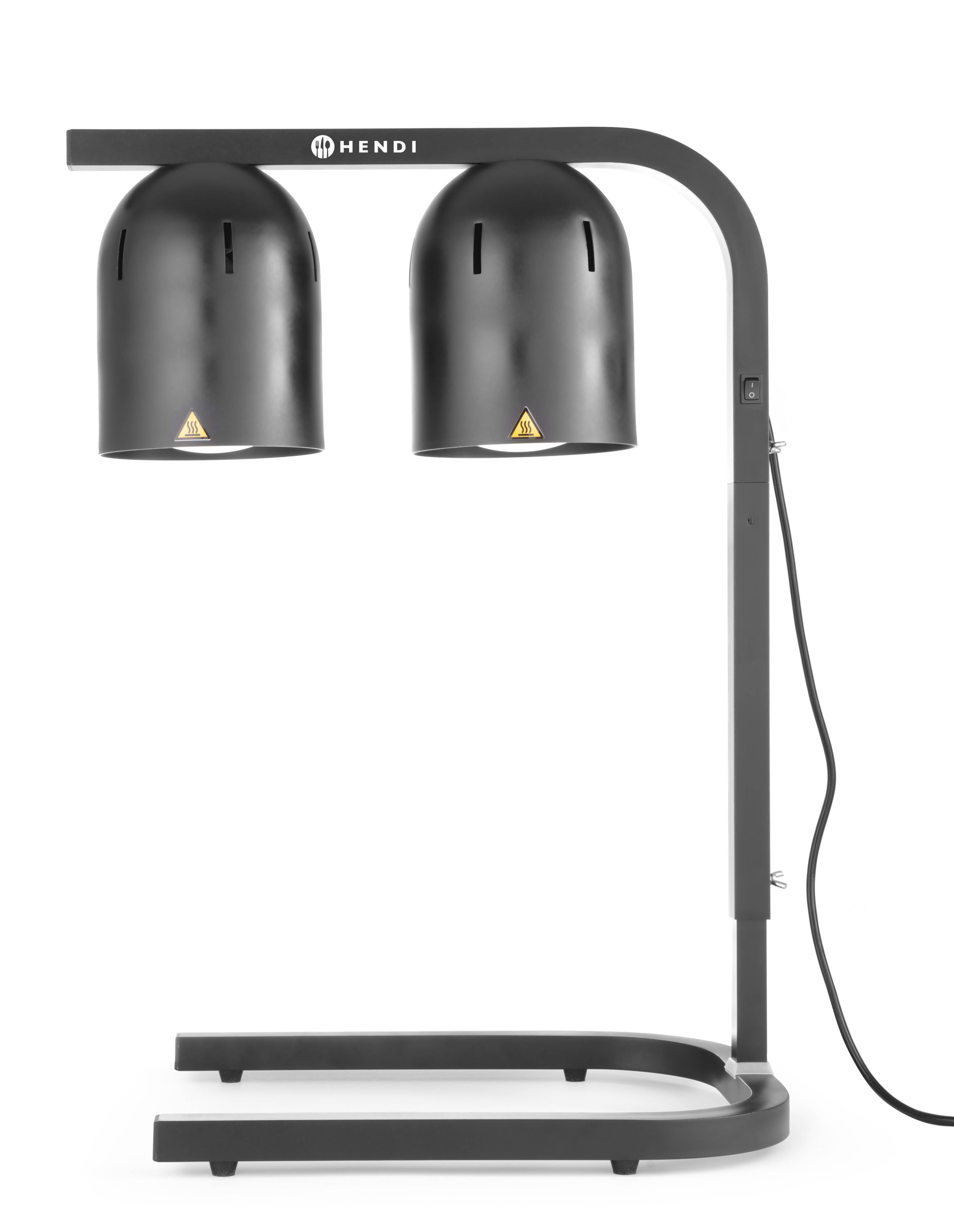 2 LAMP INFRARED FOOD WAERMER BRIDGE