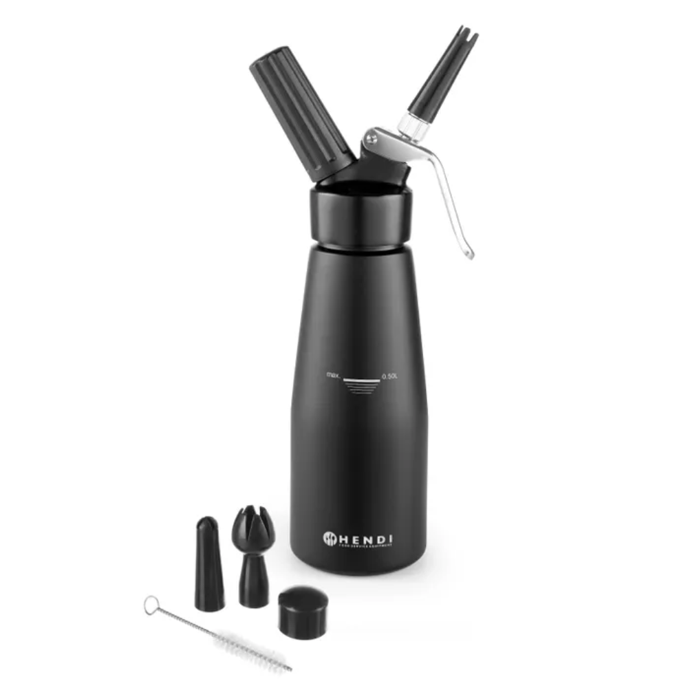 CREAM WHIPPER 0.95L BLACK