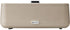 A HENDI countertop appliance in a warm beige finish, featuring a rounded rectangular body, a top-mounted black lid knob, and a silver oval logo plate on the front.