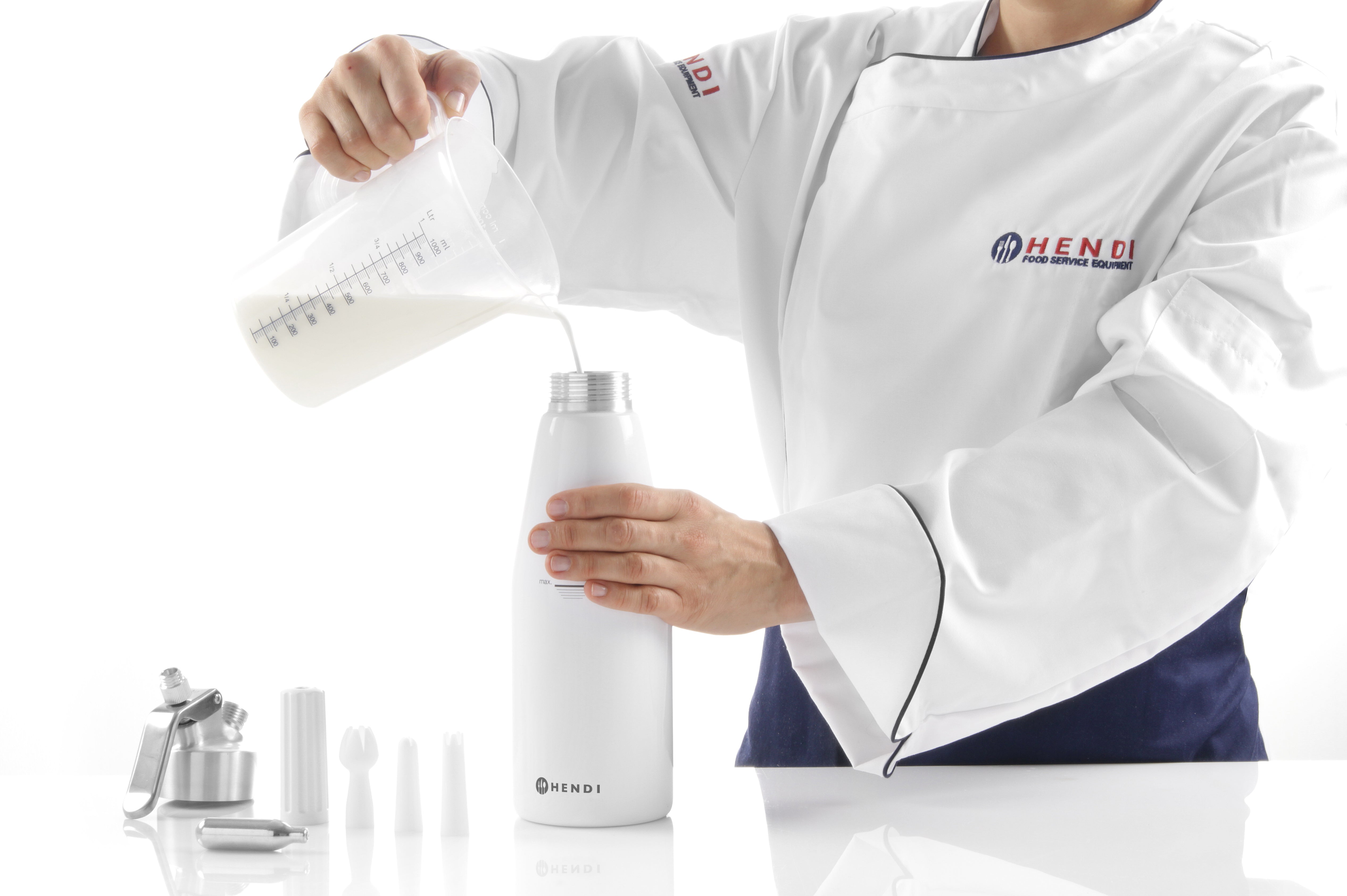 WHIPPED CREAM MAKER ALUMINIUM KITC