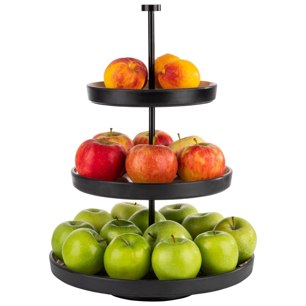 3-TIER TRAY- FRIDA- D 20/25/32 H43
