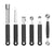 DECORATION TOOLSET - 6 PCS, BLACK