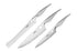SAMURA REPTILE SET OF 3 KITCHEN KNIVES: