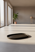 ORL GBS OVAL PLATE 24X14CM MATT BLACK